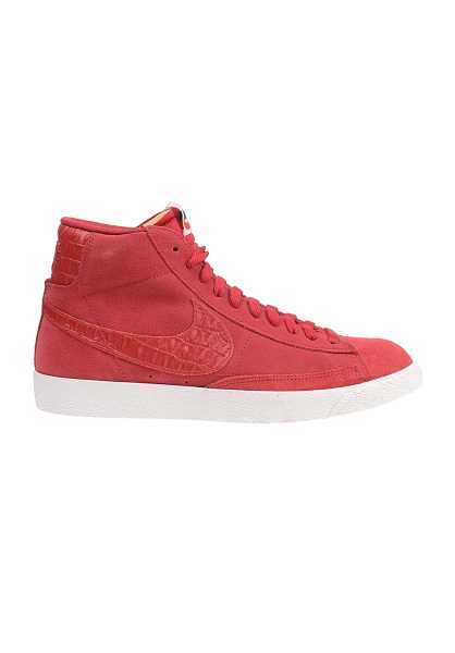 Online Store Nike Sportswear Blazer Mid Premium Vintage - Rosso Uomo Moda Trainers (N5859)